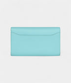 HMConstance Wallet To Go Bleu Atoll Epsom Leather with Gold Hardware