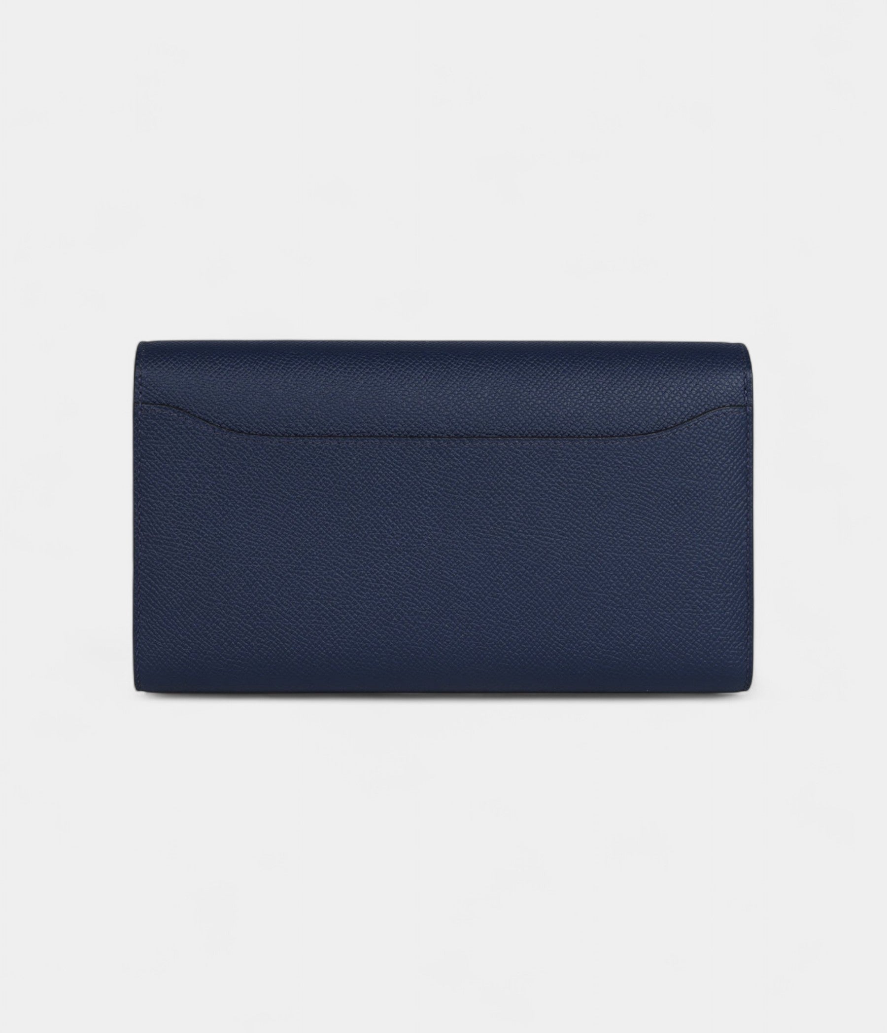 HMConstance Wallet To Go Bleu Navy Epsom Leather with Palladium Hardware