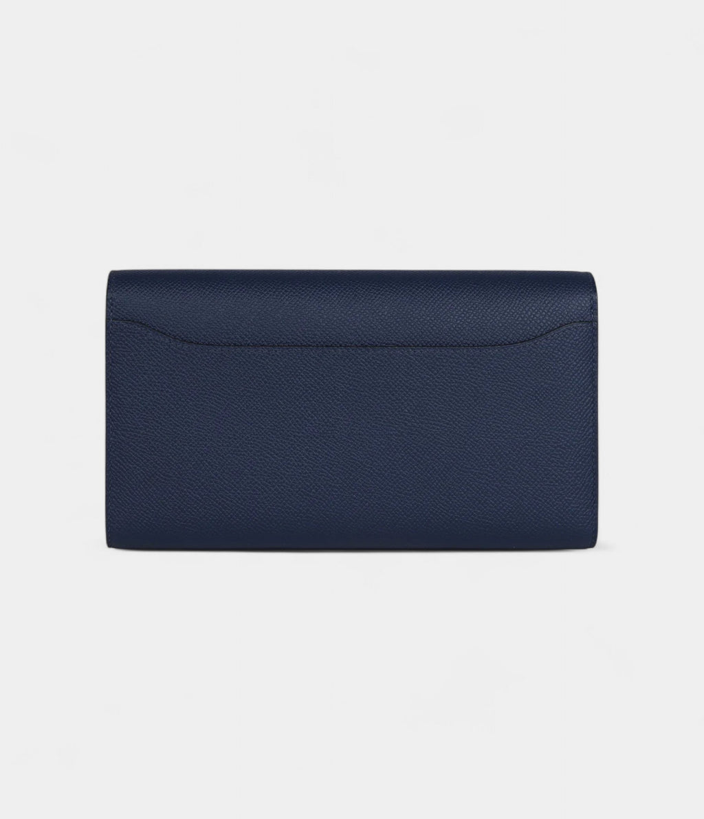 HMConstance Wallet To Go Bleu Navy Epsom Palladium Hardware