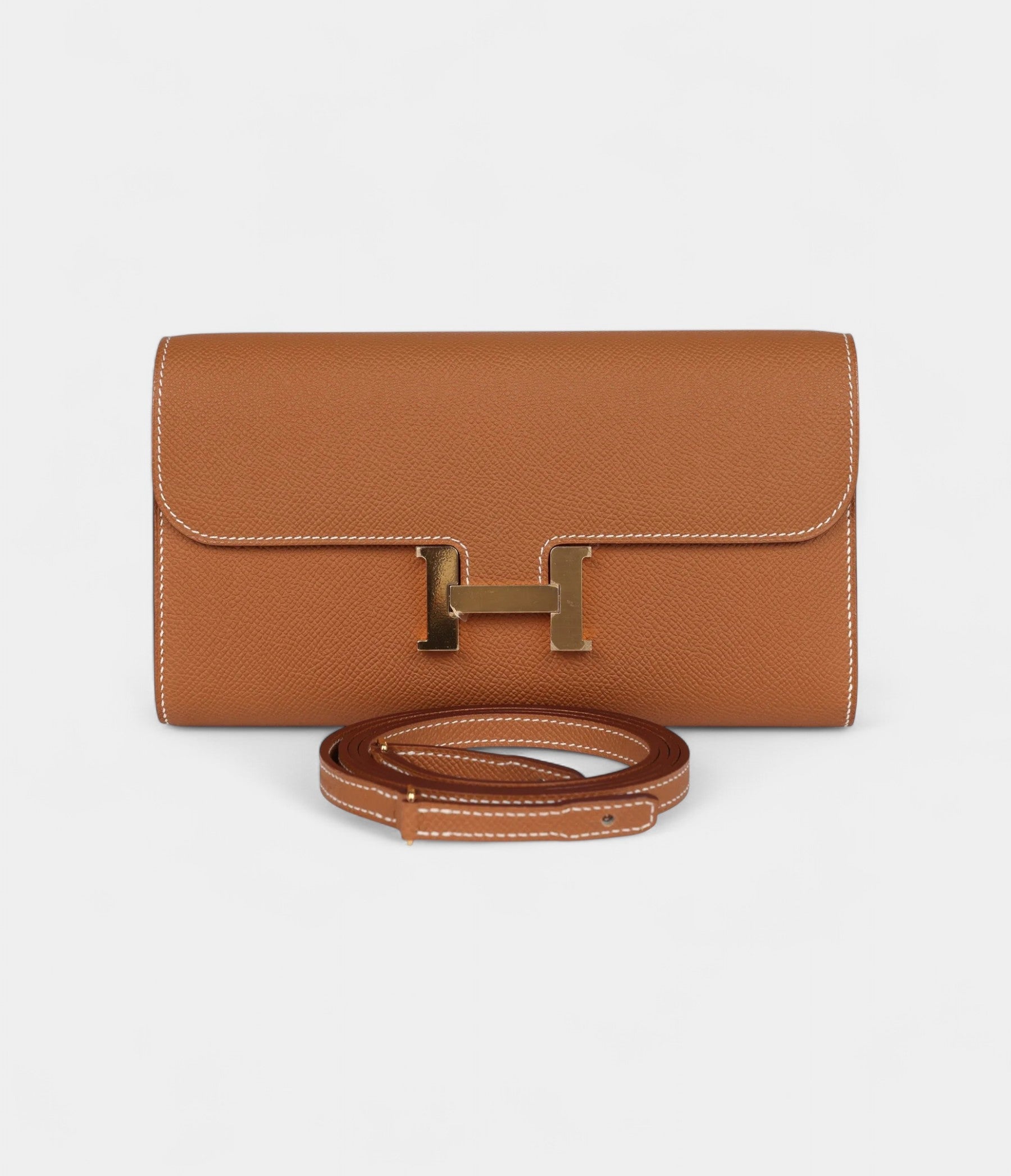 HMConstance Wallet To Go Gold Epsom Gold Hardware