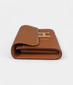 HMConstance Wallet To Go Gold Epsom Gold Hardware
