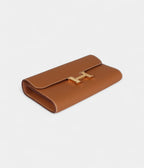 HMConstance Wallet To Go Gold Epsom Gold Hardware