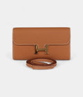 HMConstance Wallet To Go Gold Epsom Leather with Gold Hardware
