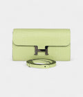 HMConstance Wallet To Go Jaune Bourgeon Matte Alligator Palladium Hardware