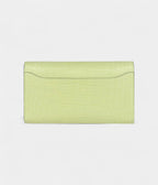 HMConstance Wallet To Go Jaune Bourgeon Matte Alligator Palladium Hardware
