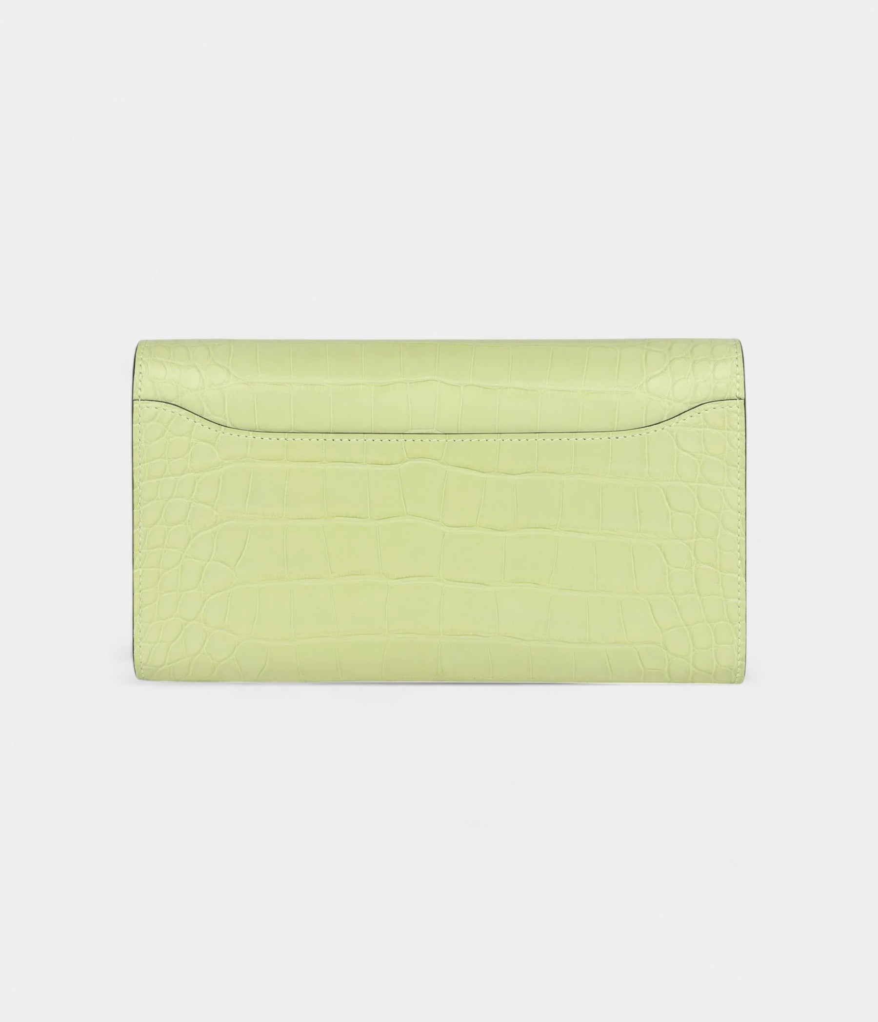 HMConstance Wallet To Go Jaune Bourgeon Matte Alligator Palladium Hardware