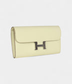 HMConstance Wallet To Go Jaune Milton Epsom Palladium Hardware