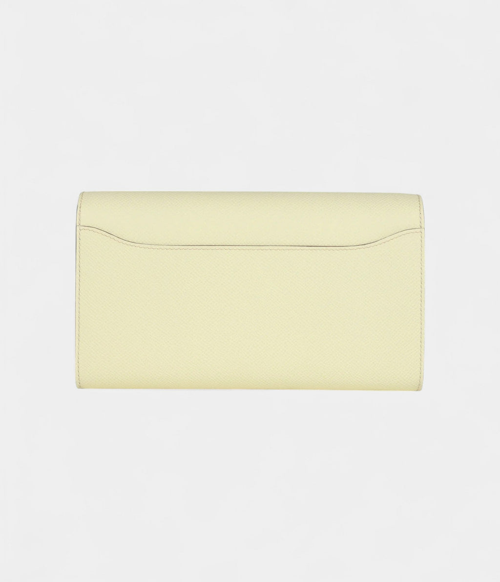 HMConstance Wallet To Go Jaune Milton Epsom Palladium Hardware