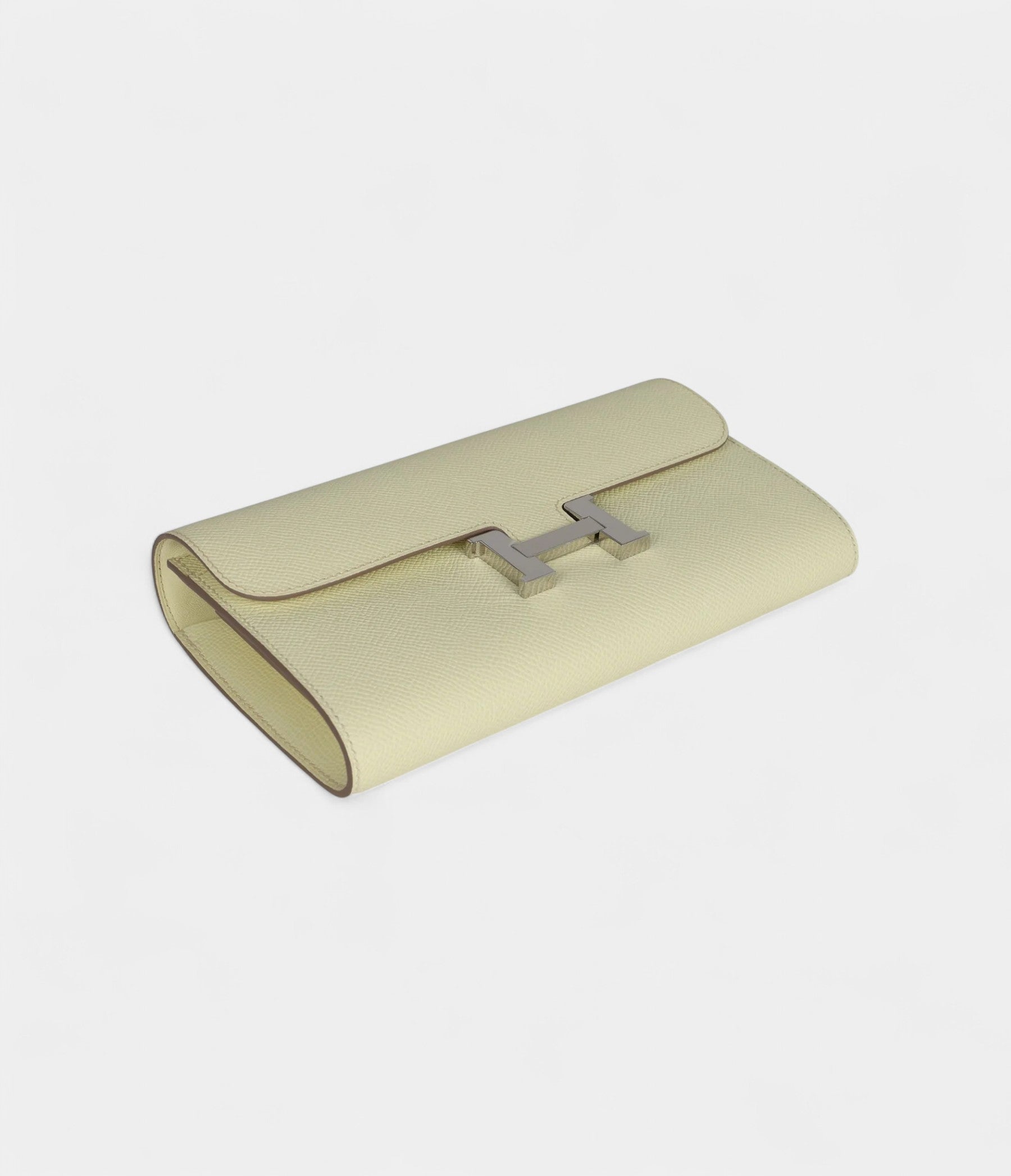 HMConstance Wallet To Go Jaune Milton Epsom Palladium Hardware