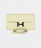 HMConstance Wallet To Go Jaune Milton Epsom Palladium Hardware