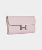 HMConstance Wallet To Go Mauve Pale Epsom Palladium Hardware