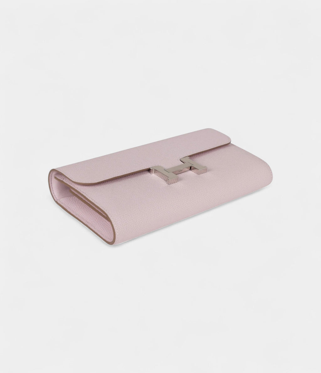 HMConstance Wallet To Go Mauve Pale Epsom Palladium Hardware