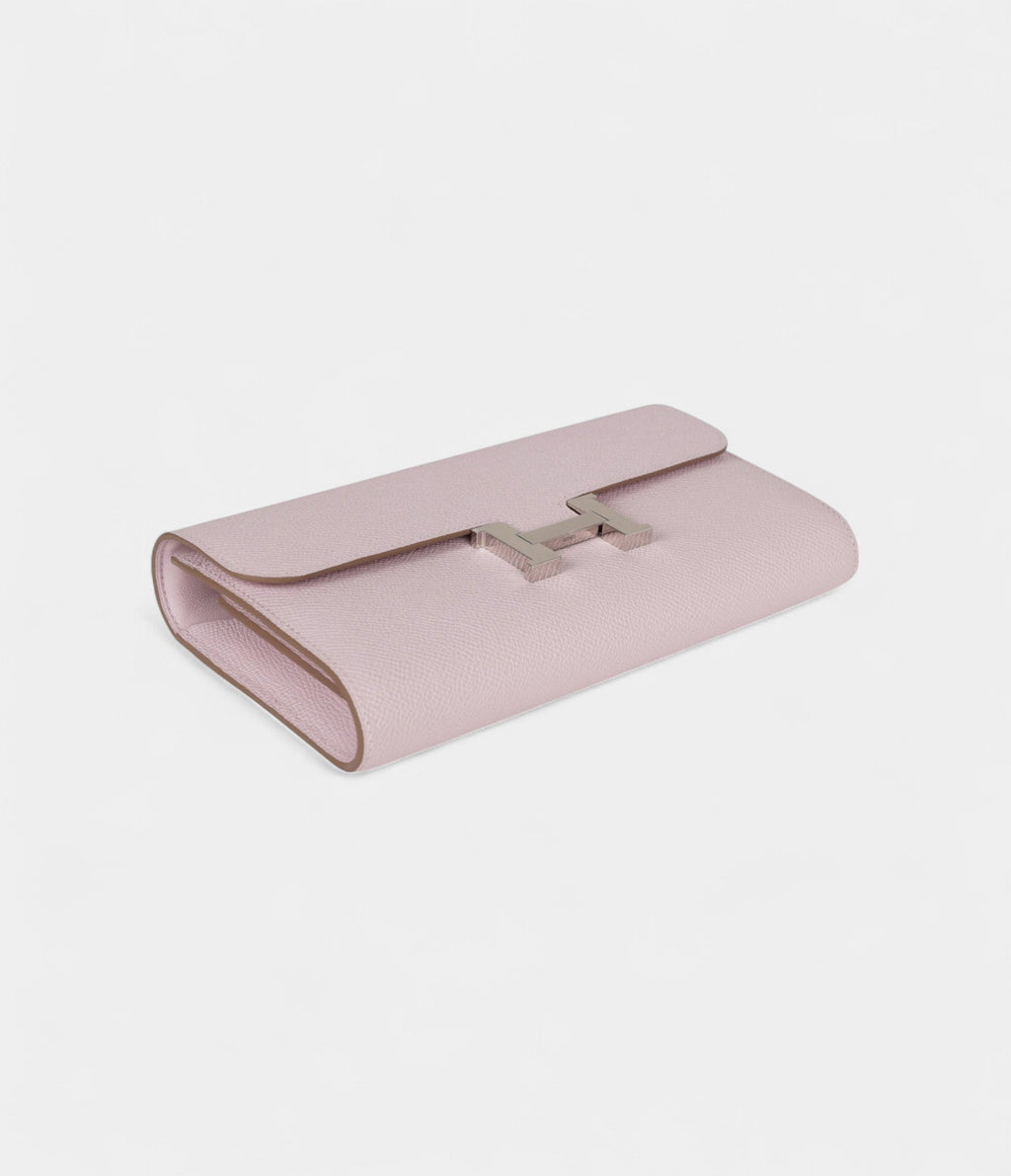 HMConstance Wallet To Go Mauve Pale Epsom Palladium Hardware
