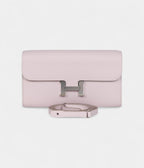HMConstance Wallet To Go Mauve Pale Evercolor Leather with Palladium Hardware