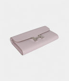 HMConstance Wallet To Go Mauve Pale Evercolor Leather with Palladium Hardware