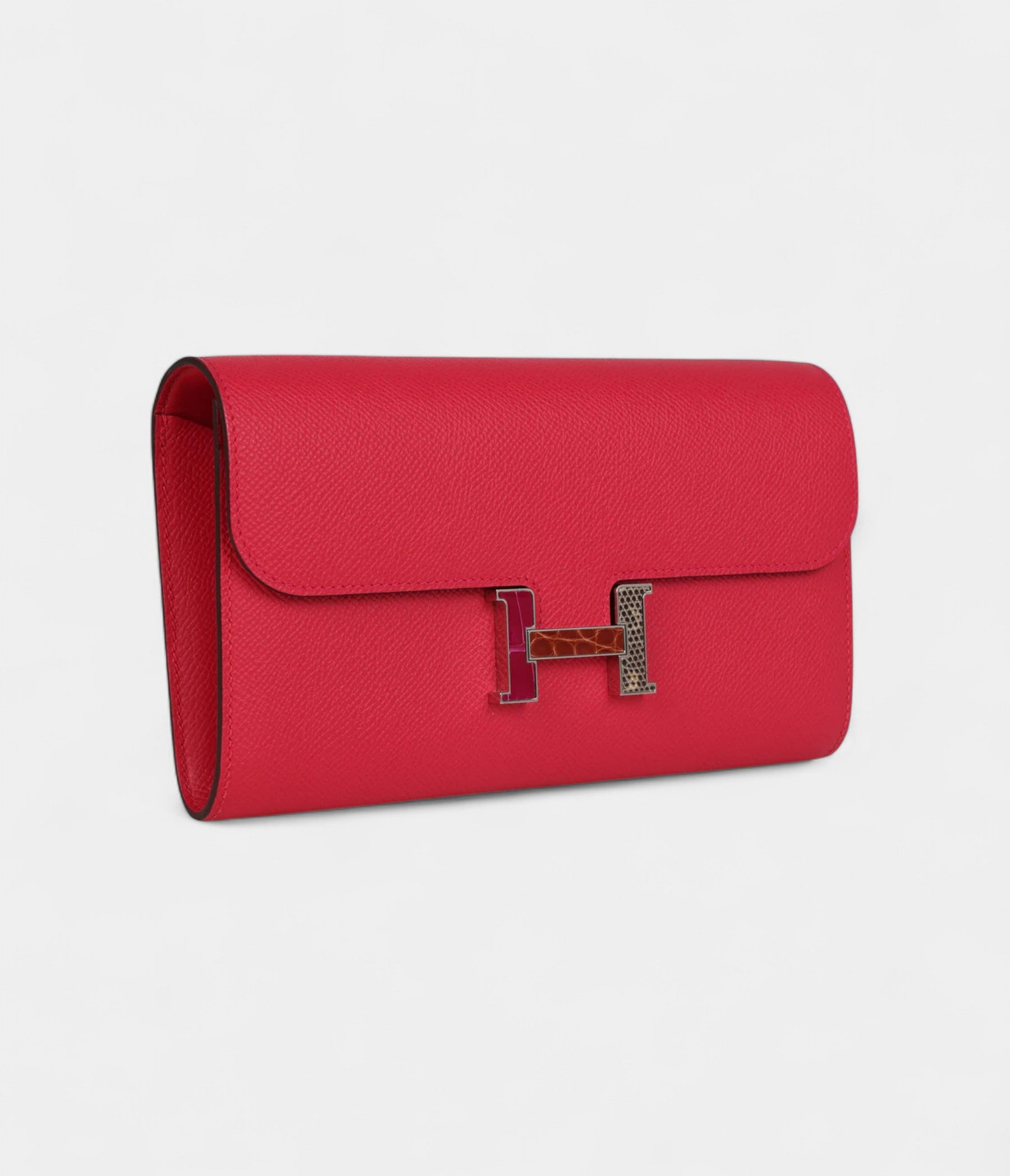 HMConstance Wallet To Go Rose Extreme Marquette Epsom Palladium Hardware