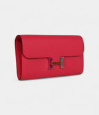 HMConstance Wallet To Go Rose Extreme Marquette Epsom Leather with Palladium Hardware