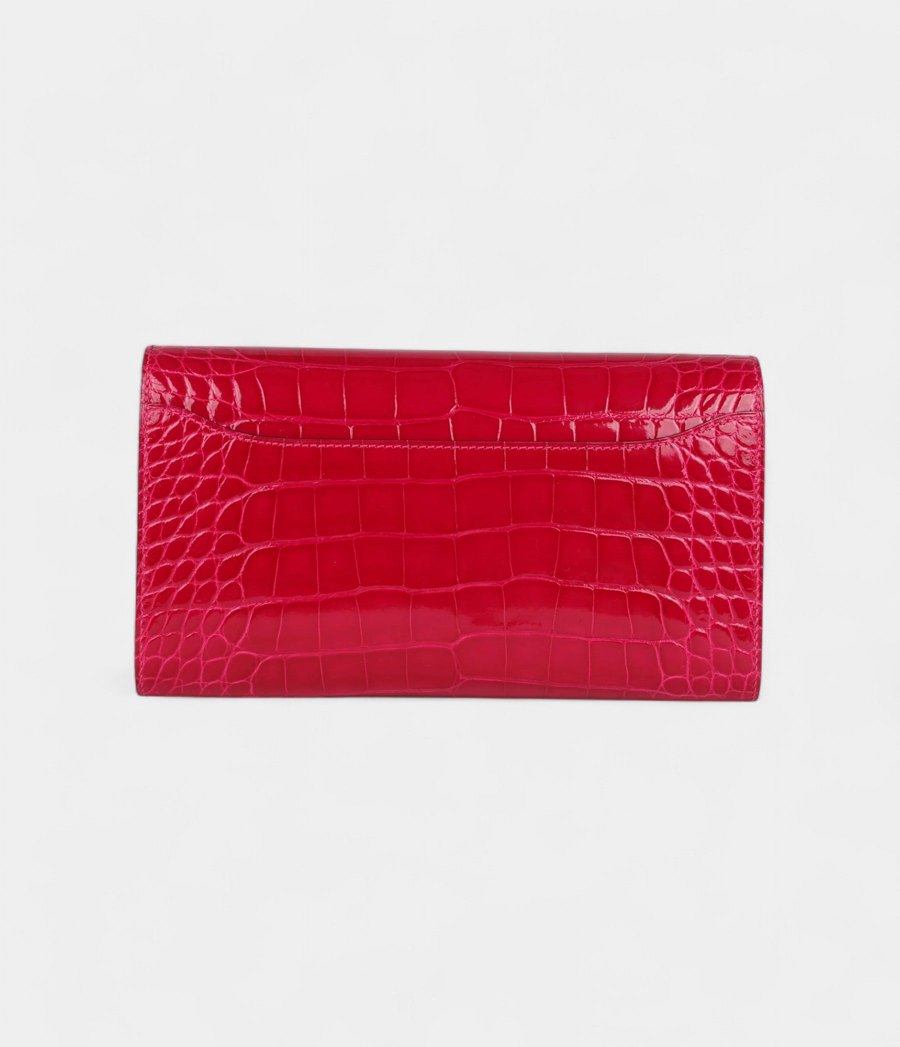 HMConstance Wallet To Go Rose Mexico Shiny Alligator Palladium Hardware