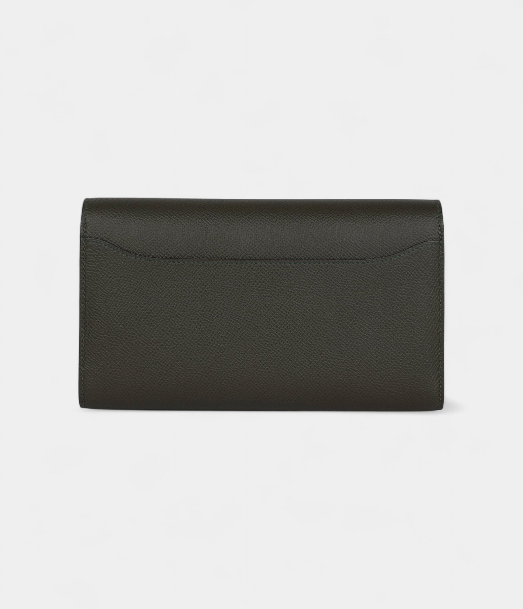 HMConstance Wallet To Go Vert De Gris Epsom Leather with Gold Hardware