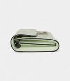 HMConstance Wallet To Go Vert Fizz Epsom Leather with Palladium Hardware