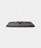 HMDark Purple Clemence Leather Dogon Duo Wallet