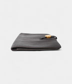 HMDark Purple Clemence Leather Dogon Duo Wallet