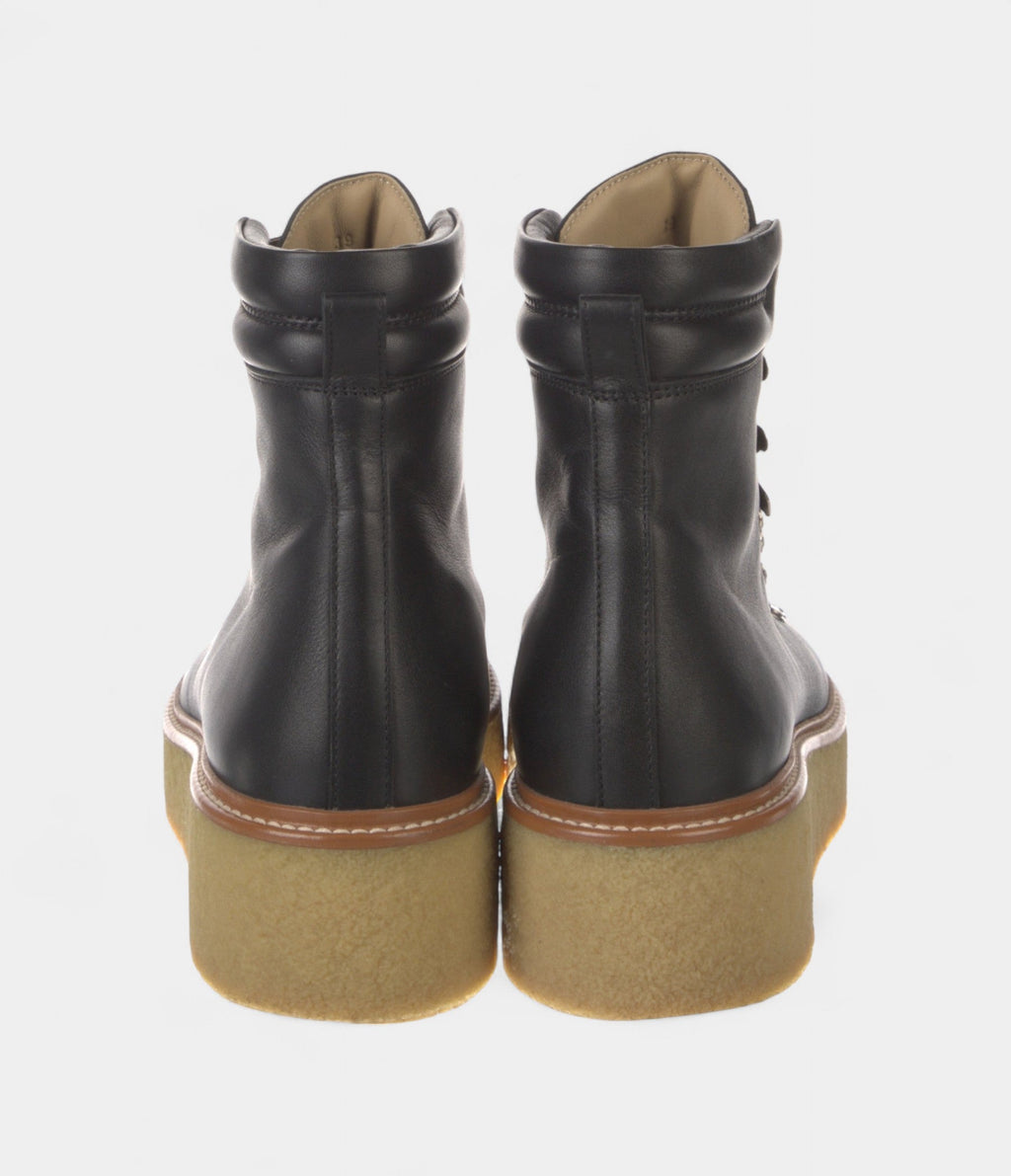 HMDiscovery Leather Lace Up Boots Rugged Sophistication Meets Timeless Craftsmanship
