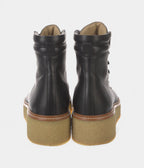 HMDiscovery Leather Lace Up Boots Rugged Sophistication Meets Timeless Craftsmanship