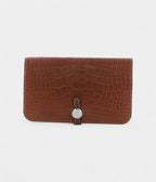 HMDogon Duo Combined Wallet Matte Alligator