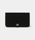 HMDogon Duo Wallet Black Togo
