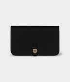 HMDogon Duo Wallet Black Togo