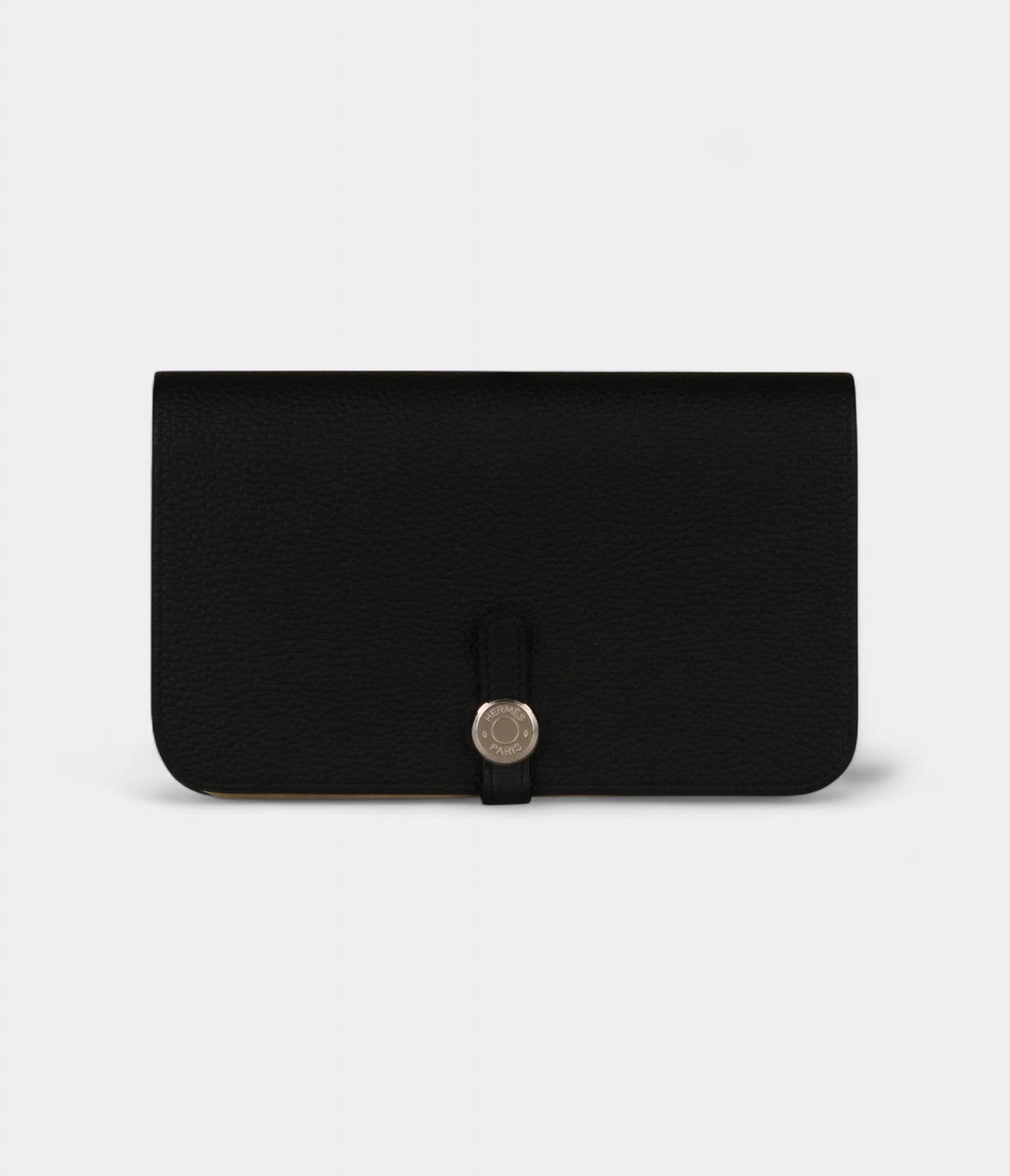 HMDogon Duo Wallet Black Togo