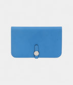 HMDogon Duo Wallet Blue Leather