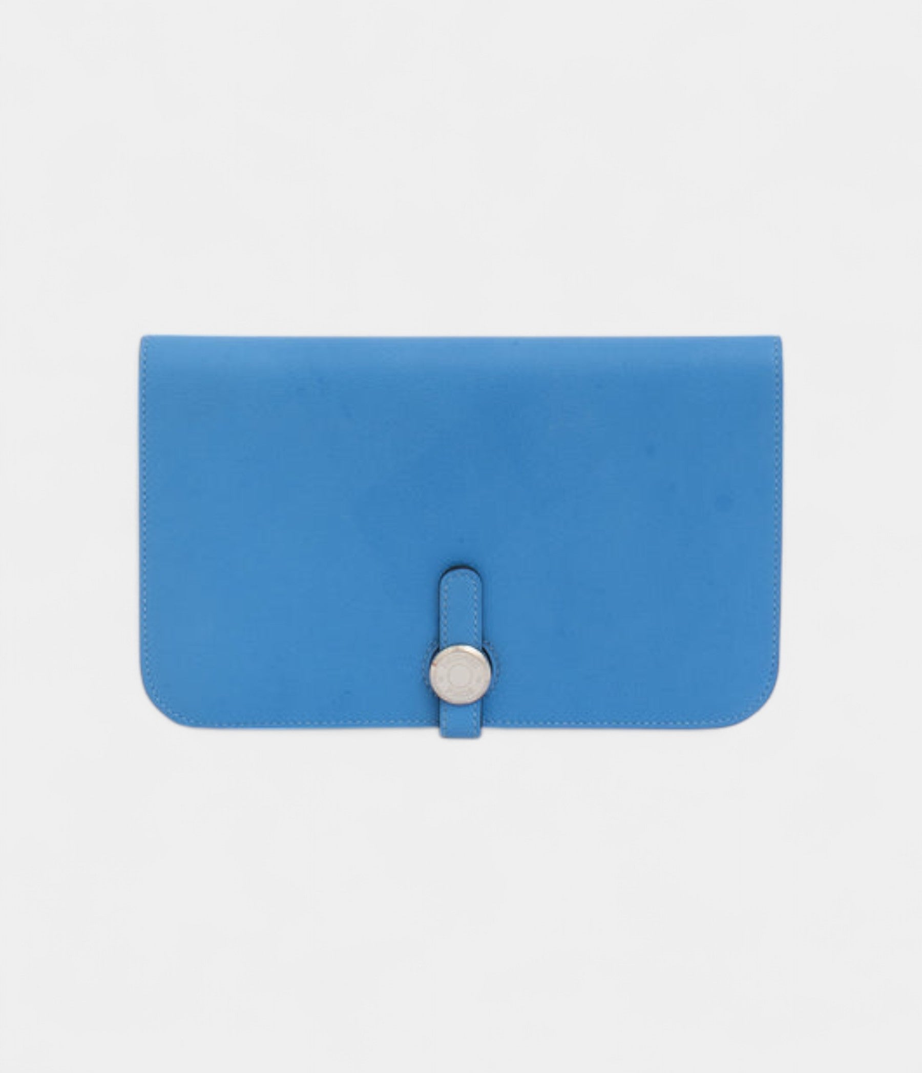 HMDogon Duo Wallet Blue Leather