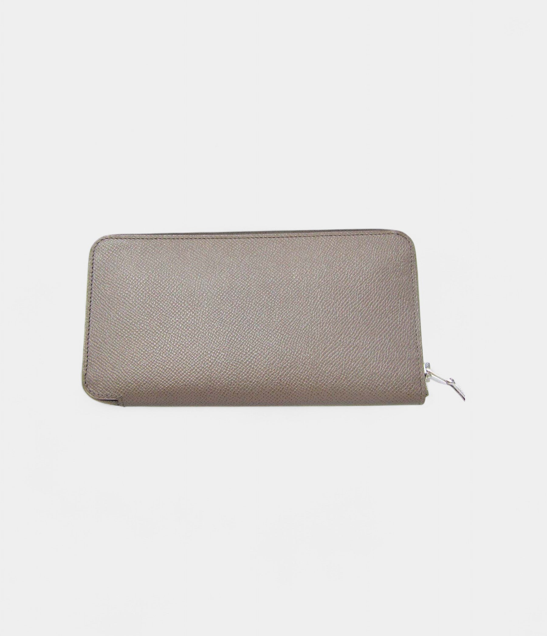 Hermes Etain Brazil Silk-In Epsom Plomb Azap Long Wallet Stunning Combination