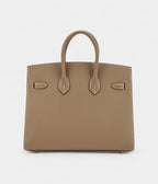 HMEtoupe Epsom Sellier BK 25 Gold Hardware