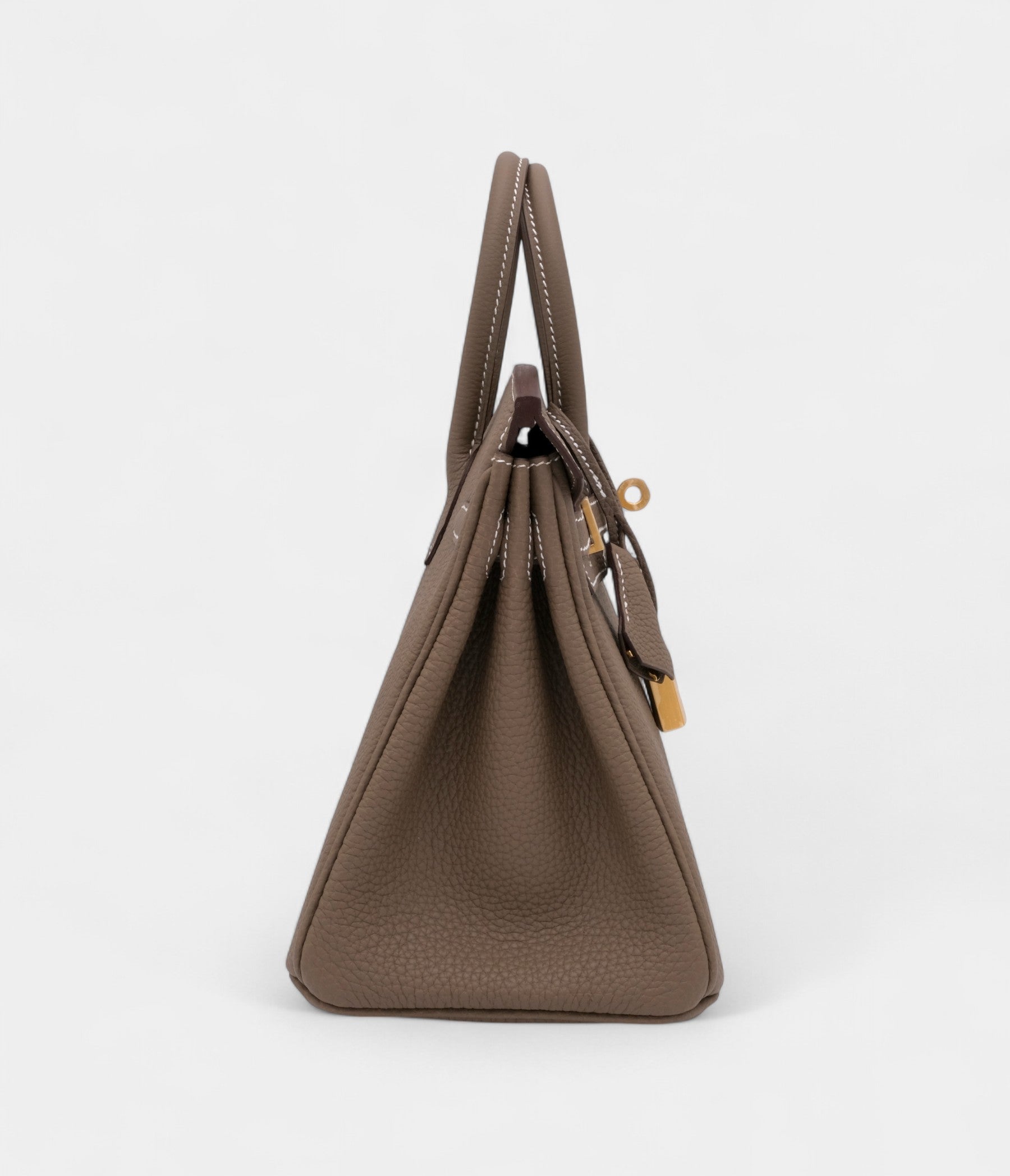 HMEtoupe Togo BK 25 Brushed Gold Hardware