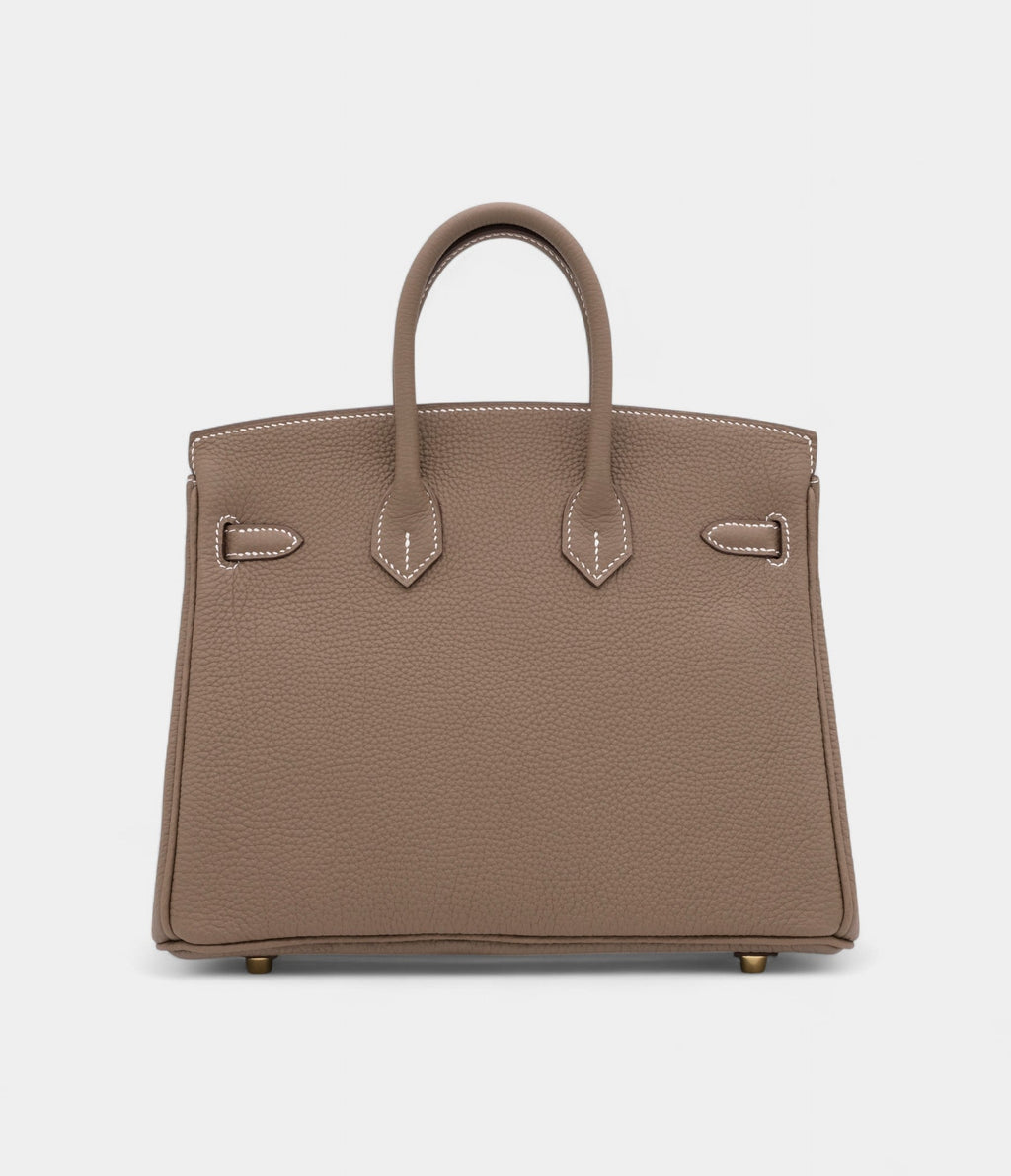 HMEtoupe Togo BK 25 Brushed Gold Hardware