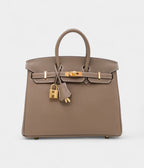 HMEtoupe Togo BK 25 Gold Hardware