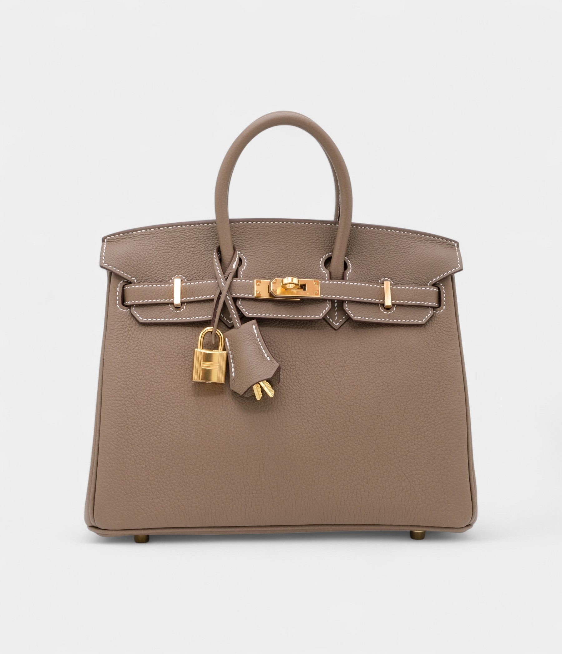 HMEtoupe Togo BK 25 Gold Hardware