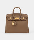 HMEtoupe Togo BK 25 Gold Hardware