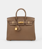 HMEtoupe Togo BK 25 Gold Hardware