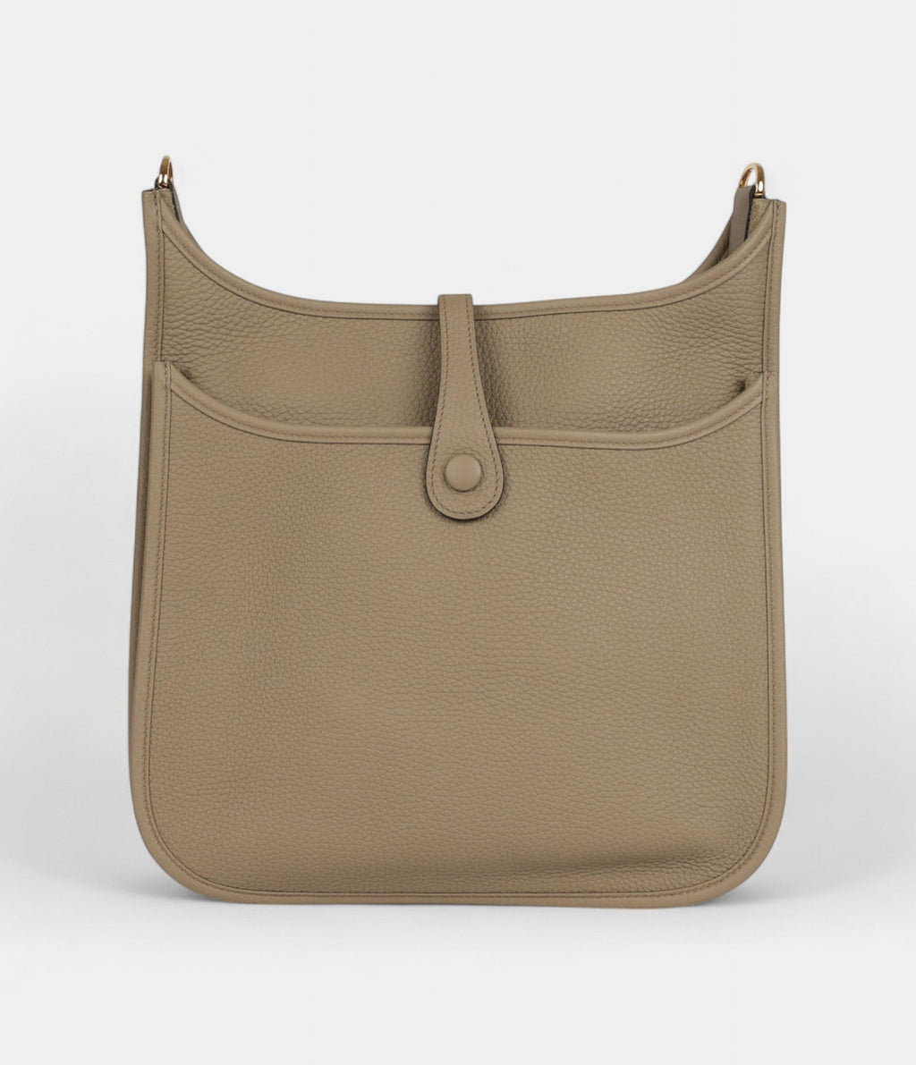 HMEvelyne III PM Beige Marfa Clemence Gold Hardware