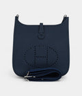 HMEvelyne III PM Bleu De Prusse Clemence Palladium Hardware