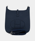 HMEvelyne III PM Bleu De Prusse Clemence Palladium Hardware