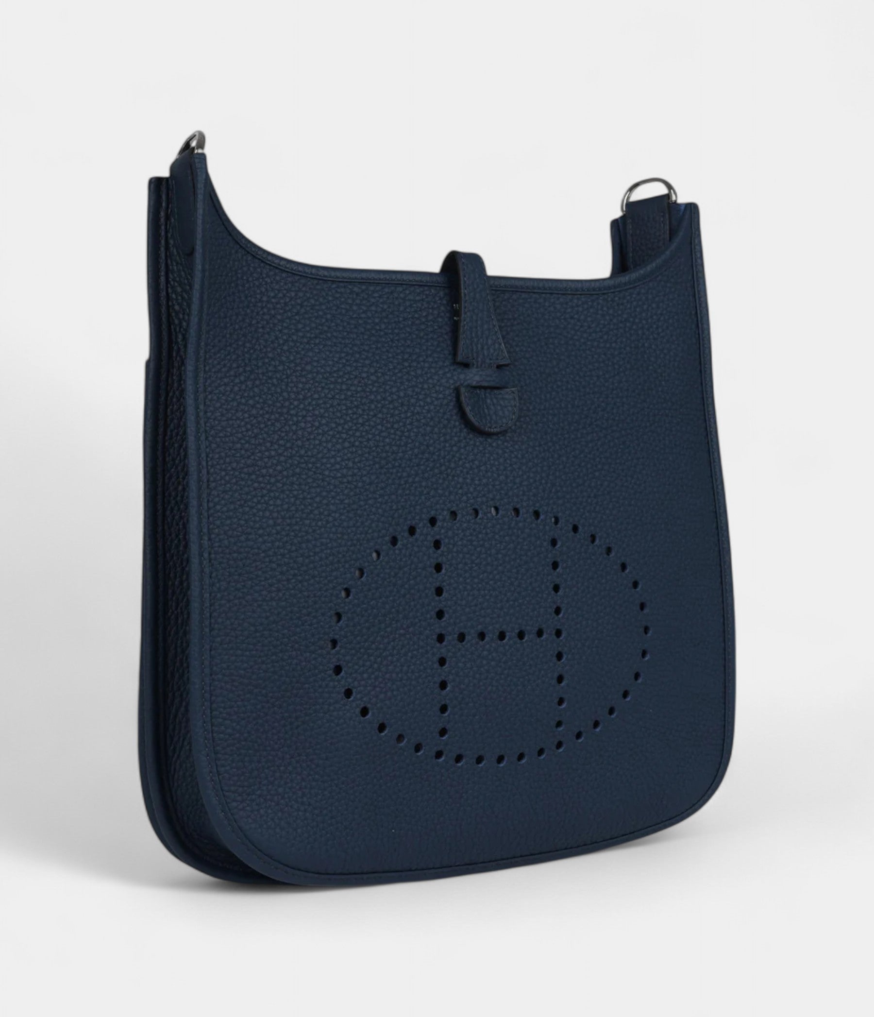 HMEvelyne III PM Bleu De Prusse Clemence Palladium Hardware