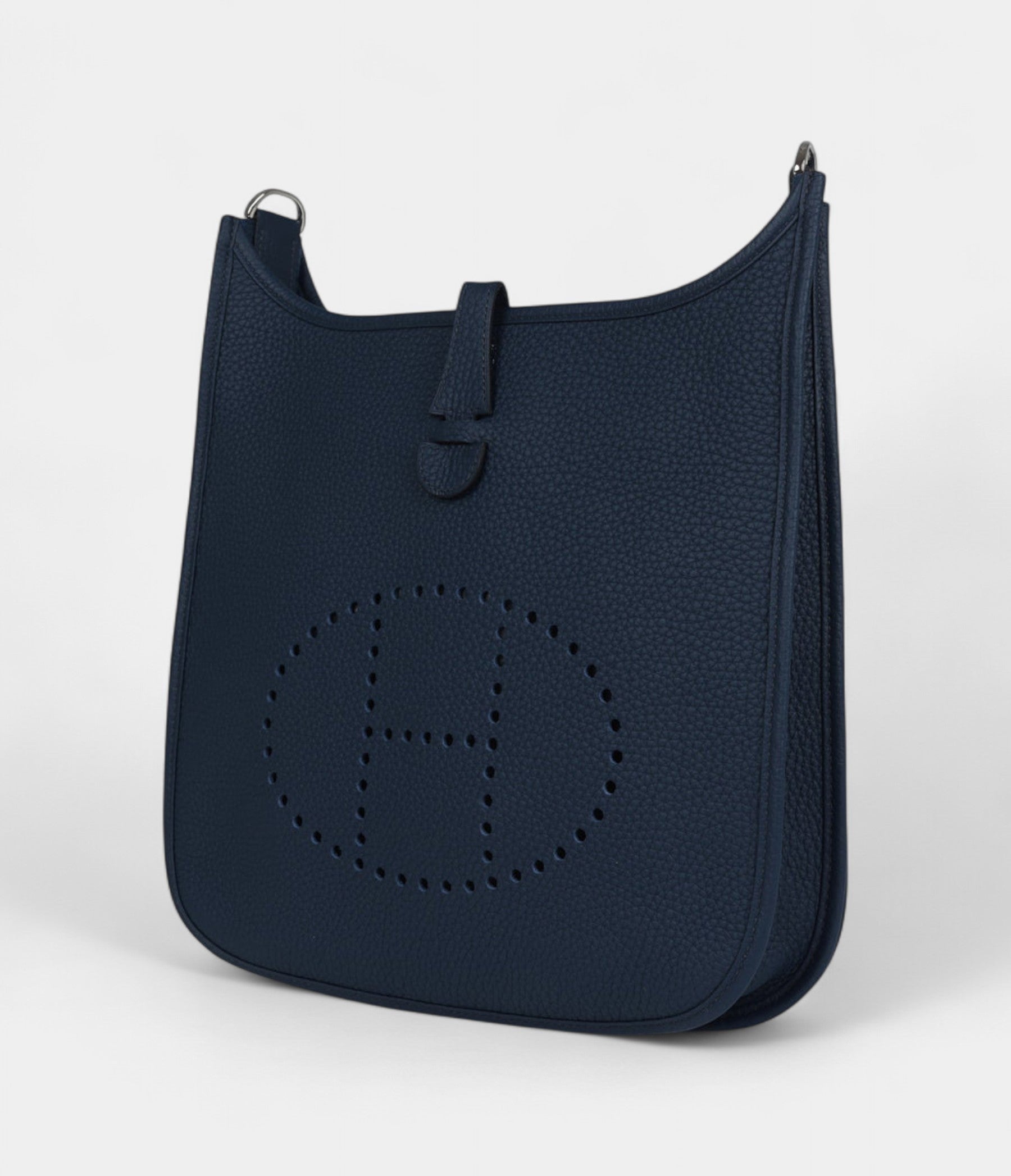 HMEvelyne III PM Bleu De Prusse Clemence Palladium Hardware
