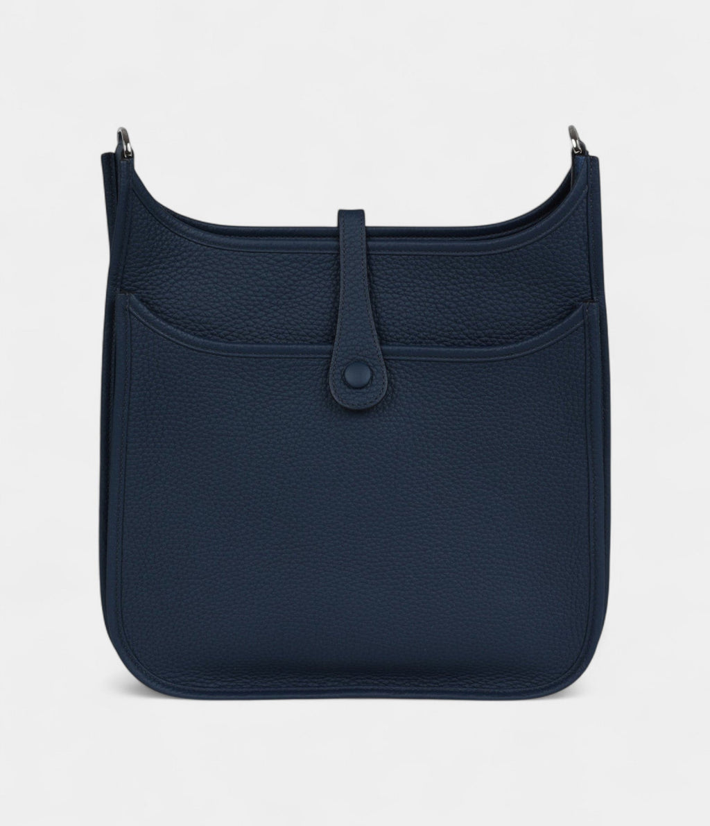 HMEvelyne III PM Bleu De Prusse Clemence Palladium Hardware