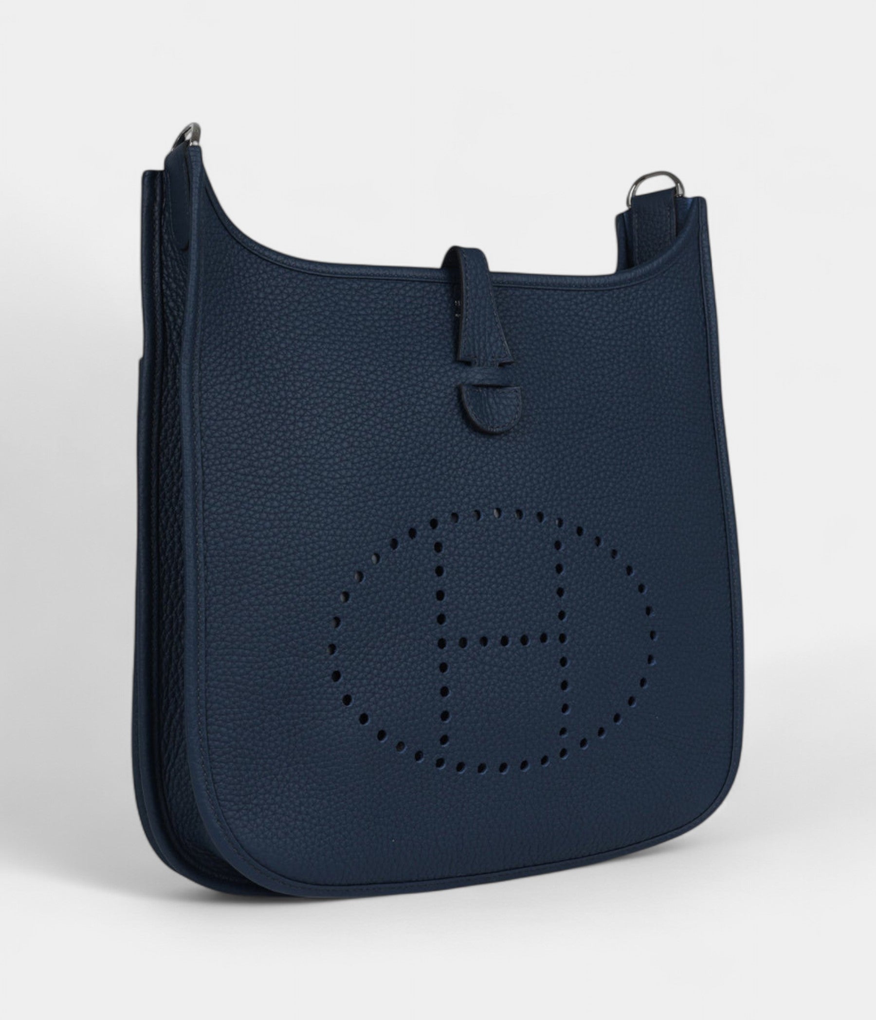 HMEvelyne III PM Bleu De Prusse Clemence Palladium Hardware