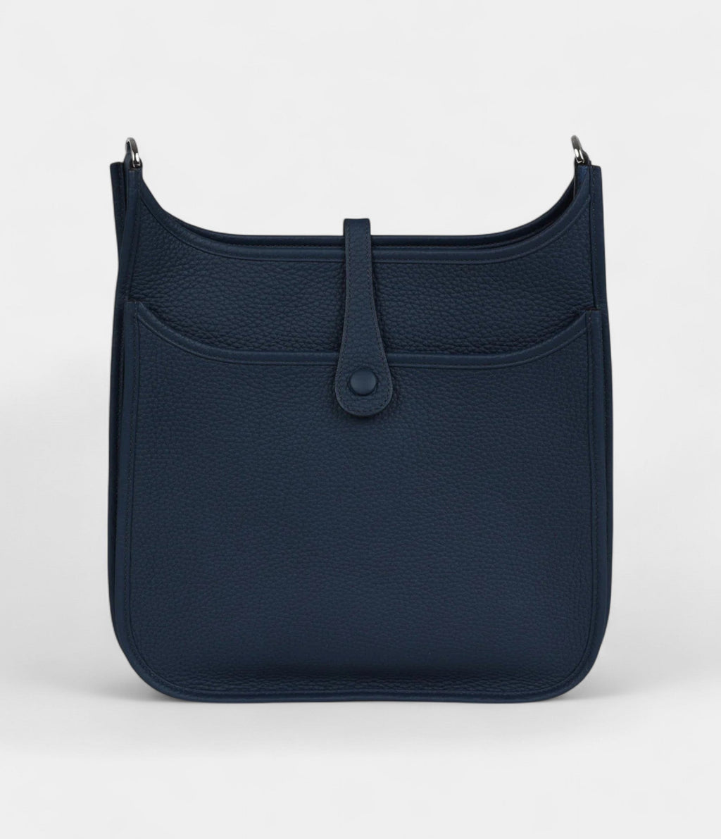 HMEvelyne III PM Bleu De Prusse Clemence Palladium Hardware